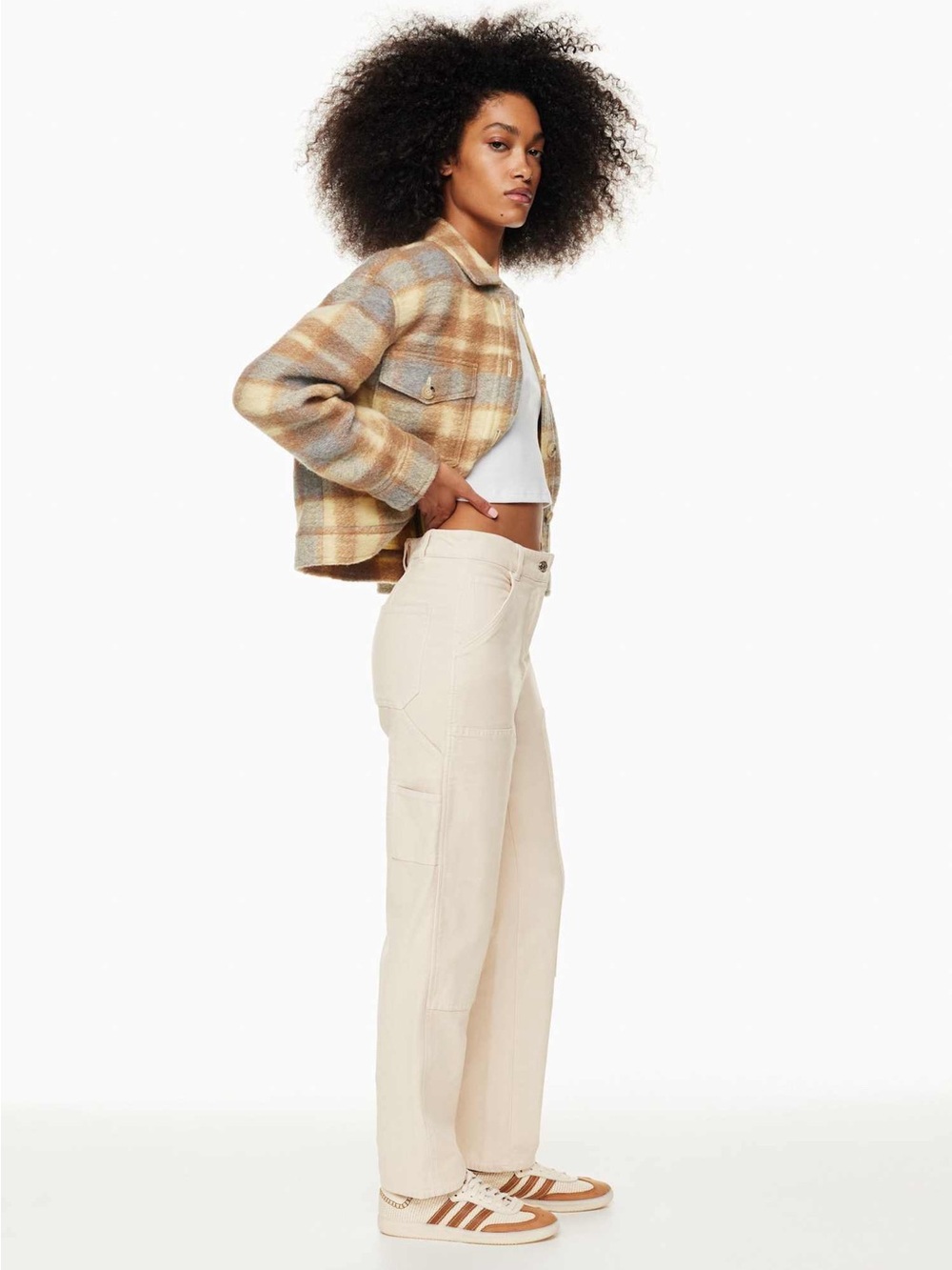 Aritzia Wilfred Free Brennan Pant | Bone | Size 0